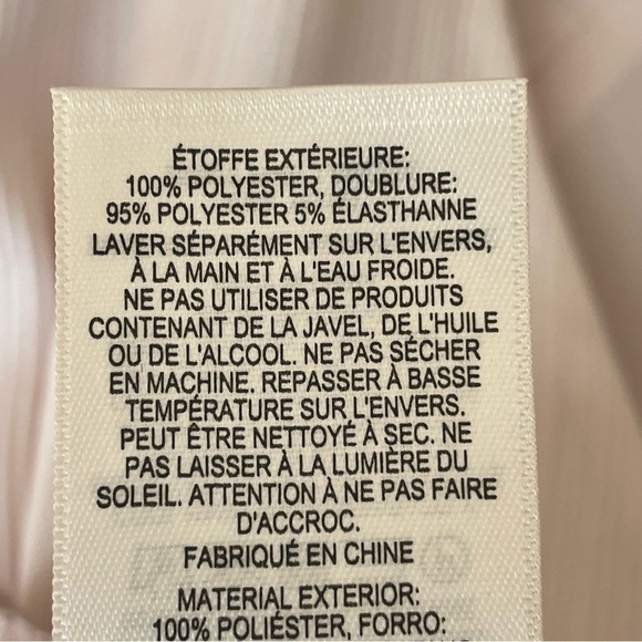 Ted Baker Puff Sleeve Faux Wrap Dress Babydoll Flowy Ted Size 5 = US 14 NWT - Picture 11 of 15